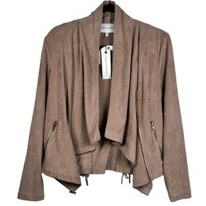 NWT Cupcakes and Cashmere Suede jacket